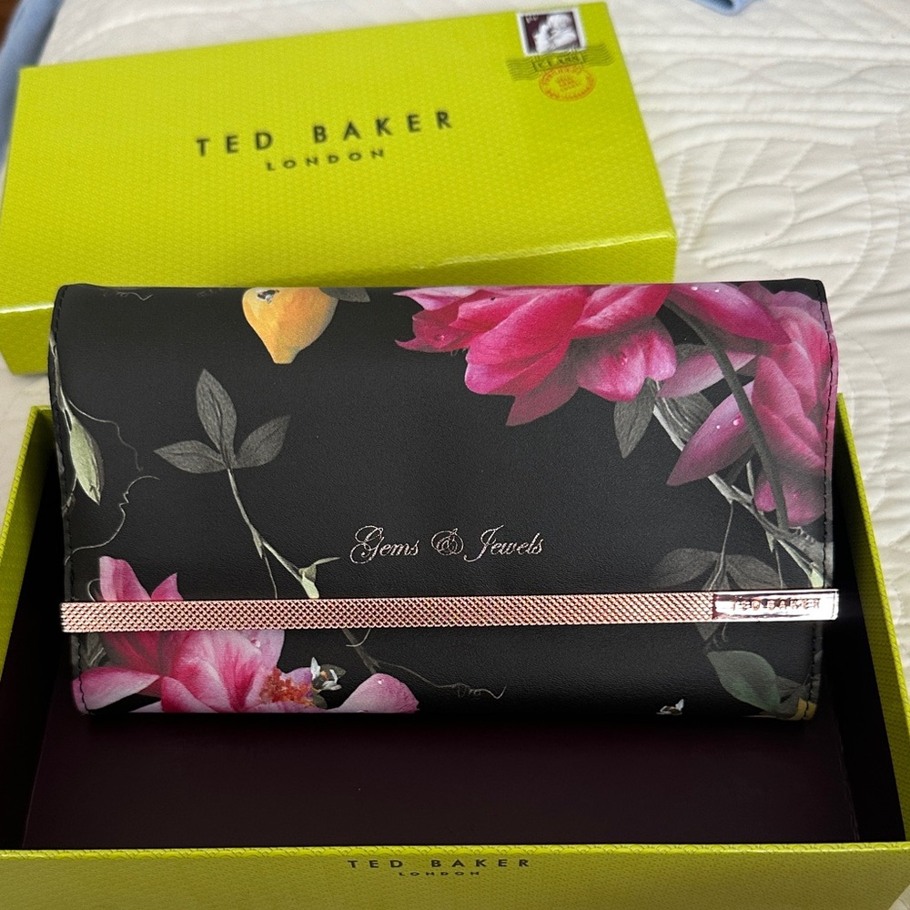Ted Baker Floral and Citrus Clutch